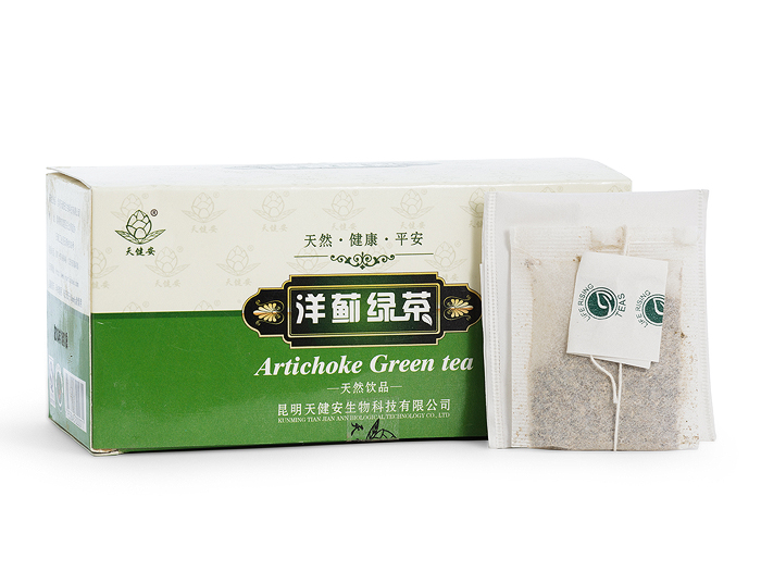 картинка Зеленый чай с артишоком (Artichoke Green Tea) от магазина Райский Сад