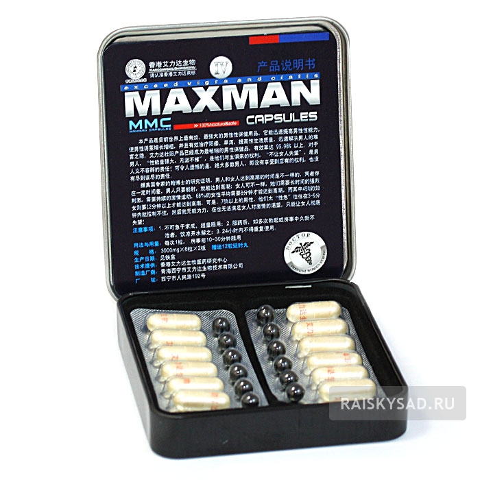 картинка Виагра "MaxMan IV" (Максмен 4) от магазина Райский Сад