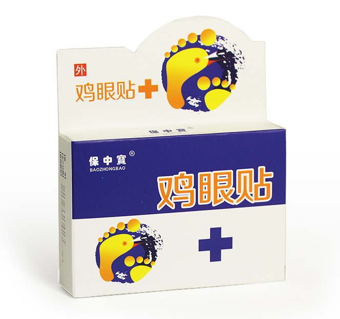 Пластырь для удаления сухих мозолей фирмы Baozhongbao