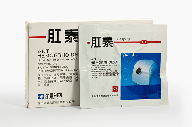 картинка Пластырь-таблетка "Антигеморрой" (ANTI-HEMORRHOIDS) от магазина Райский Сад