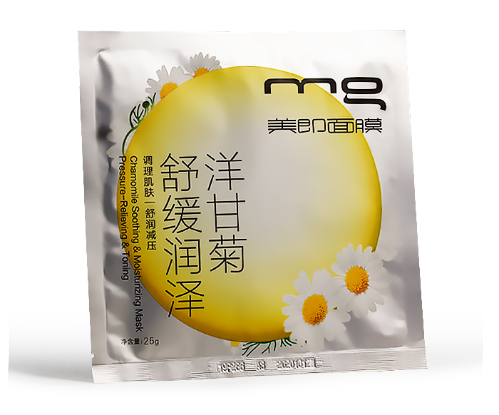 Тканевая маска MG "Ромашка" (Chamomile Smoothing & Moisturizing Mask)