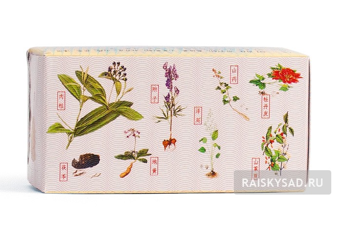 картинка Пилюли "Золотой ларец/Гуй Фу Ди Хуан Вань" (Guifu Dihuang Wan/ Gui Fu Di Huang Wan) от магазина Райский Сад