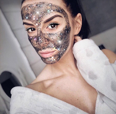 картинка Маска-пленка для лица с глиттером "Star Mask" от магазина Райский Сад