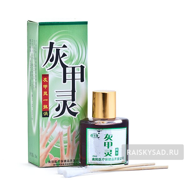картинка Препарат «Хуэйцзялин» для лечения грибка ногтей от магазина Райский Сад