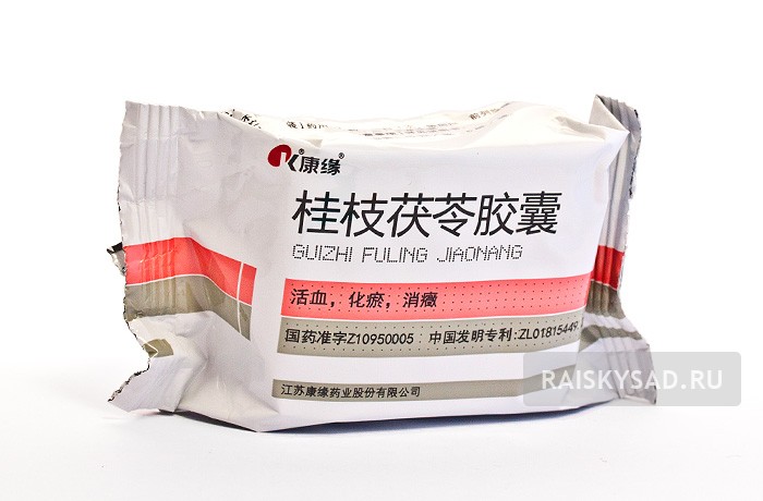 картинка Капсулы "Гуйчжи Фулин" (GUIZHI FULING) от магазина Райский Сад